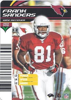 2002 NFL Showdown #010 Frank Sanders Front