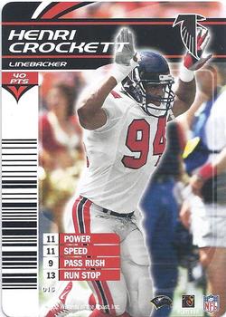 2002 NFL Showdown #016 Henri Crockett Front