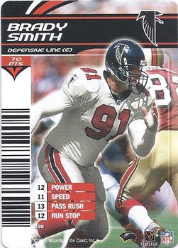 2002 NFL Showdown #020 Brady Smith Front