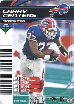2002 NFL Showdown #038 Larry Centers Front