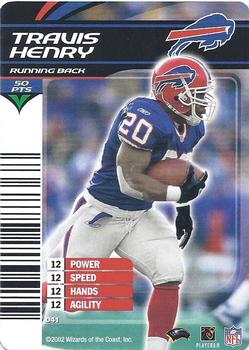 2002 NFL Showdown #041 Travis Henry Front