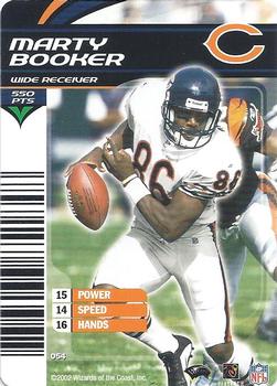 2002 NFL Showdown #054 Marty Booker Front