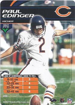 2002 NFL Showdown #056 Paul Edinger Front