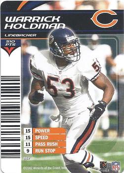 2002 NFL Showdown #057 Warrick Holdman Front