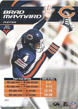 2002 NFL Showdown #059 Brad Maynard Front