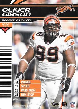 2002 NFL Showdown #069 Oliver Gibson Front