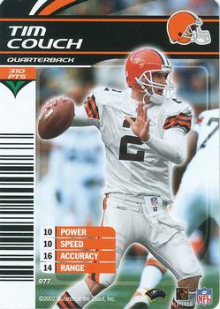 2002 NFL Showdown #077 Tim Couch Front