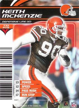 2002 NFL Showdown #081 Keith McKenzie Front