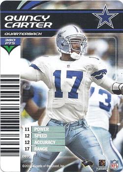 2002 NFL Showdown #089 Quincy Carter Front