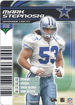 2002 NFL Showdown #093 Mark Stepnoski Front