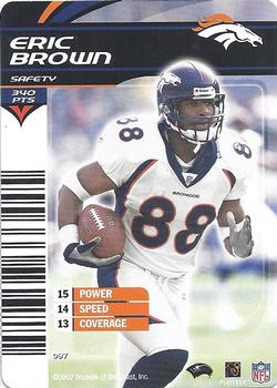2002 NFL Showdown #097 Eric Brown Front