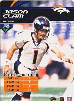 2002 NFL Showdown #100 Jason Elam Front
