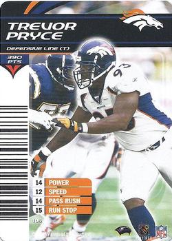 2002 NFL Showdown #106 Trevor Pryce Front