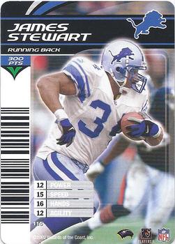 2002 NFL Showdown #115 James Stewart Front