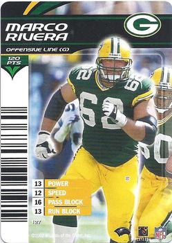 2002 NFL Showdown #127 Marco Rivera Front