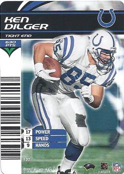 2002 NFL Showdown #132 Ken Dilger Front