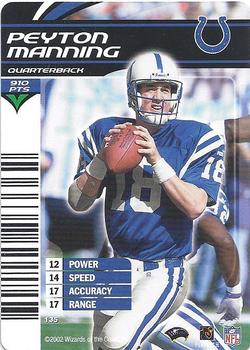 2002 NFL Showdown #135 Peyton Manning Front