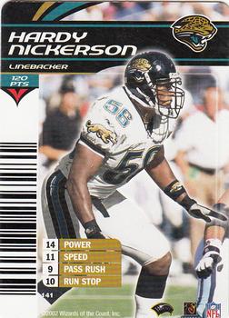 2002 NFL Showdown #141 Hardy Nickerson Front