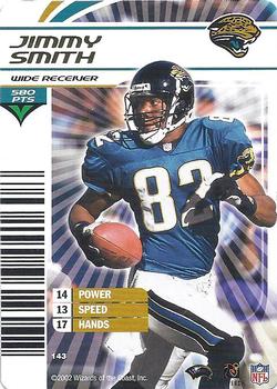 2002 NFL Showdown #143 Jimmy Smith Front