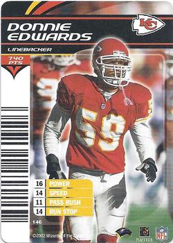 2002 NFL Showdown #146 Donnie Edwards Front