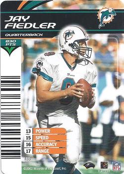 2002 NFL Showdown #155 Jay Fiedler Front