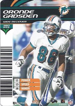 2002 NFL Showdown #156 Oronde Gadsden Front