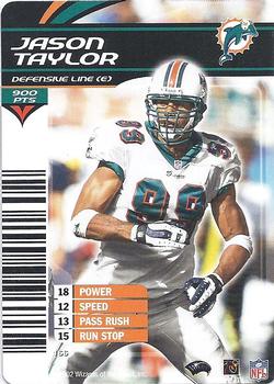 2002 NFL Showdown #166 Jason Taylor Front