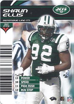 2002 NFL Showdown #219 Shaun Ellis Front