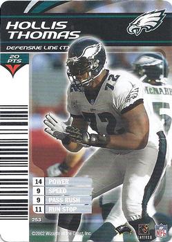 2002 NFL Showdown #253 Hollis Thomas Front