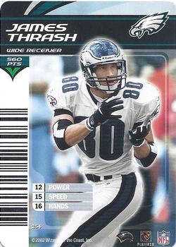 2002 NFL Showdown #254 James Thrash Front