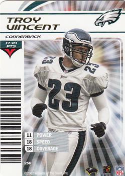 2002 NFL Showdown #256 Troy Vincent Front