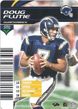 2002 NFL Showdown #273 Doug Flutie Front