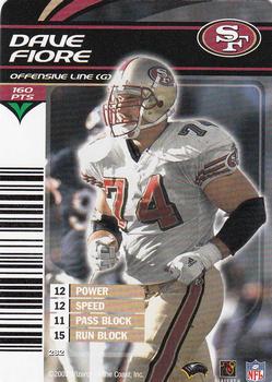 2002 NFL Showdown #282 Dave Fiore Front