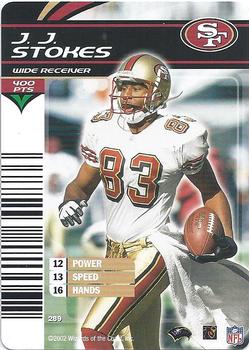 2002 NFL Showdown #289 J.J. Stokes Front
