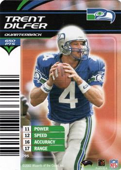 2002 NFL Showdown #295 Trent Dilfer Front