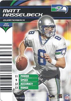 2002 NFL Showdown #298 Matt Hasselbeck Front