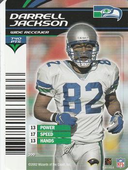 2002 NFL Showdown #300 Darrell Jackson Front