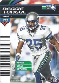 2002 NFL Showdown #305 Reggie Tongue Front
