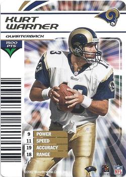 2002 NFL Showdown #317 Kurt Warner Front