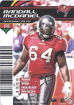 2002 NFL Showdown #329 Randall McDaniel Front