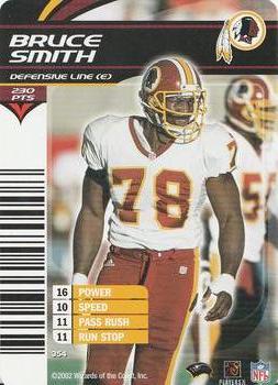 2002 NFL Showdown #354 Bruce Smith Front