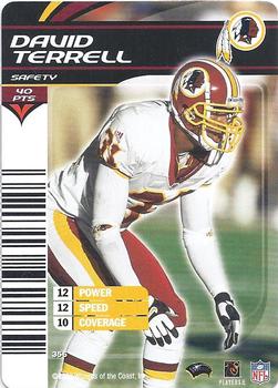 2002 NFL Showdown #356 David Terrell Front