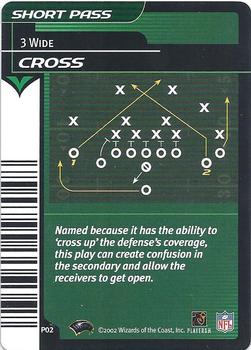 2002 NFL Showdown - Plays #P02 Cross Front