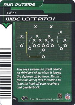 2002 NFL Showdown - Plays #P06 Wide Left Pitch Front