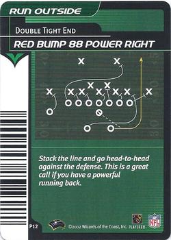 2002 NFL Showdown - Plays #P12 Red Bump 88 Power Right Front