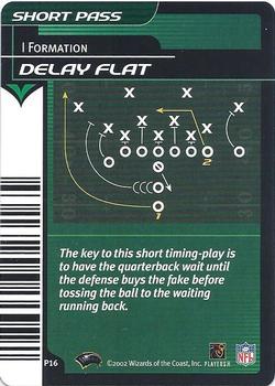 2002 NFL Showdown - Plays #P16 Delay Flat Front