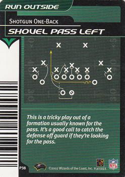 2002 NFL Showdown - Plays #P38 Shovel Pass Left Front