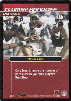 2002 NFL Showdown - Strategy #S02 Clumsy Handoff Front