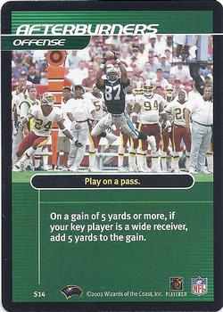 2002 NFL Showdown - Strategy #S14 Afterburners Front