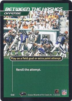 2002 NFL Showdown - Strategy #S18 Between the Hashes Front